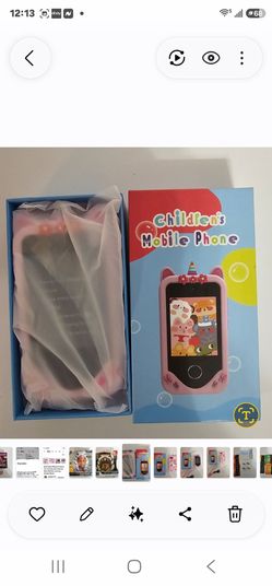Children's cell phone NIB Pictures, games, music and more