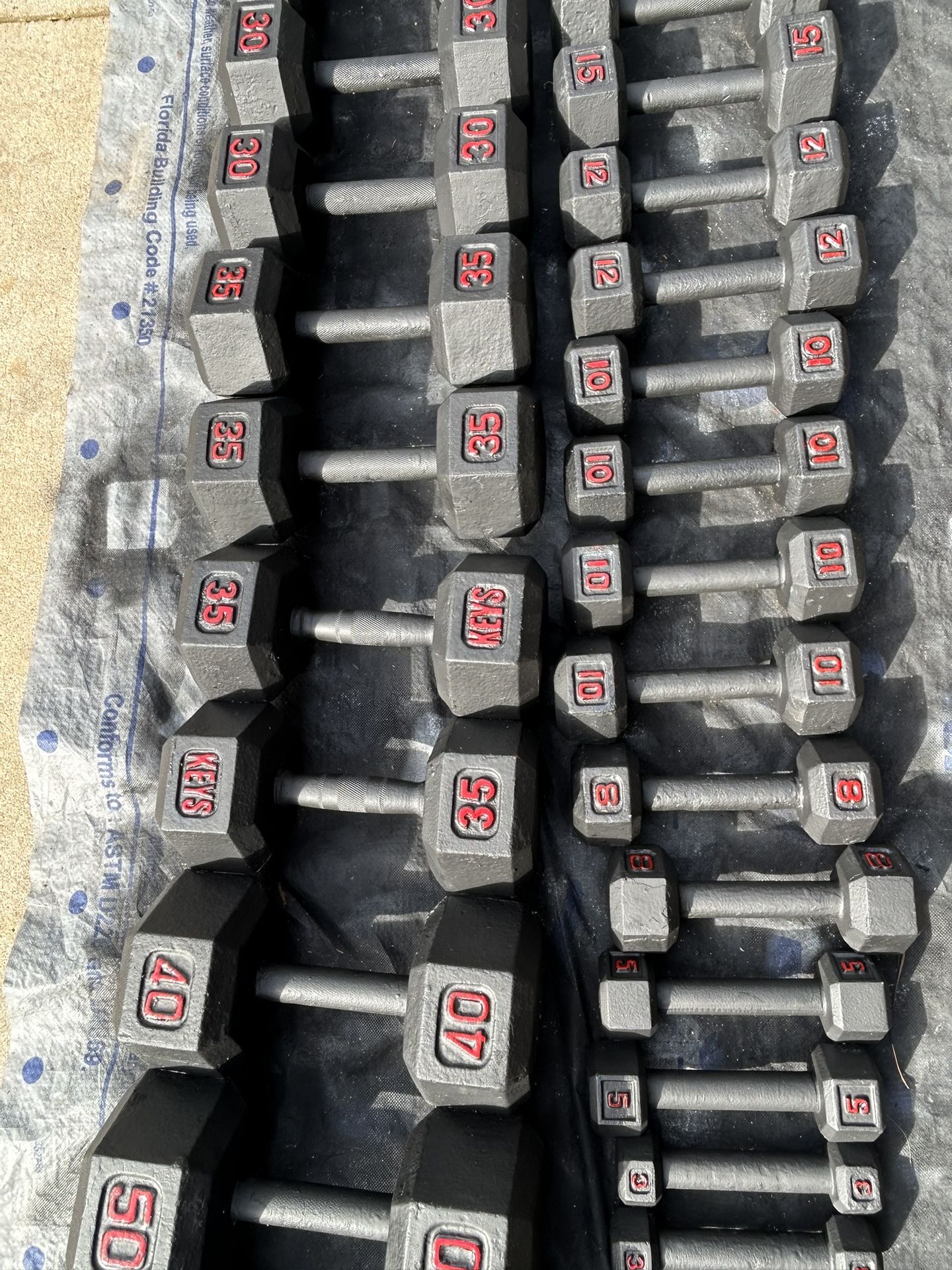 Refurbished Dumbbells