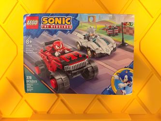 LEGO Sonic the Hedgehog Silver's Car vs. Knuckles' Monster Truck 77118