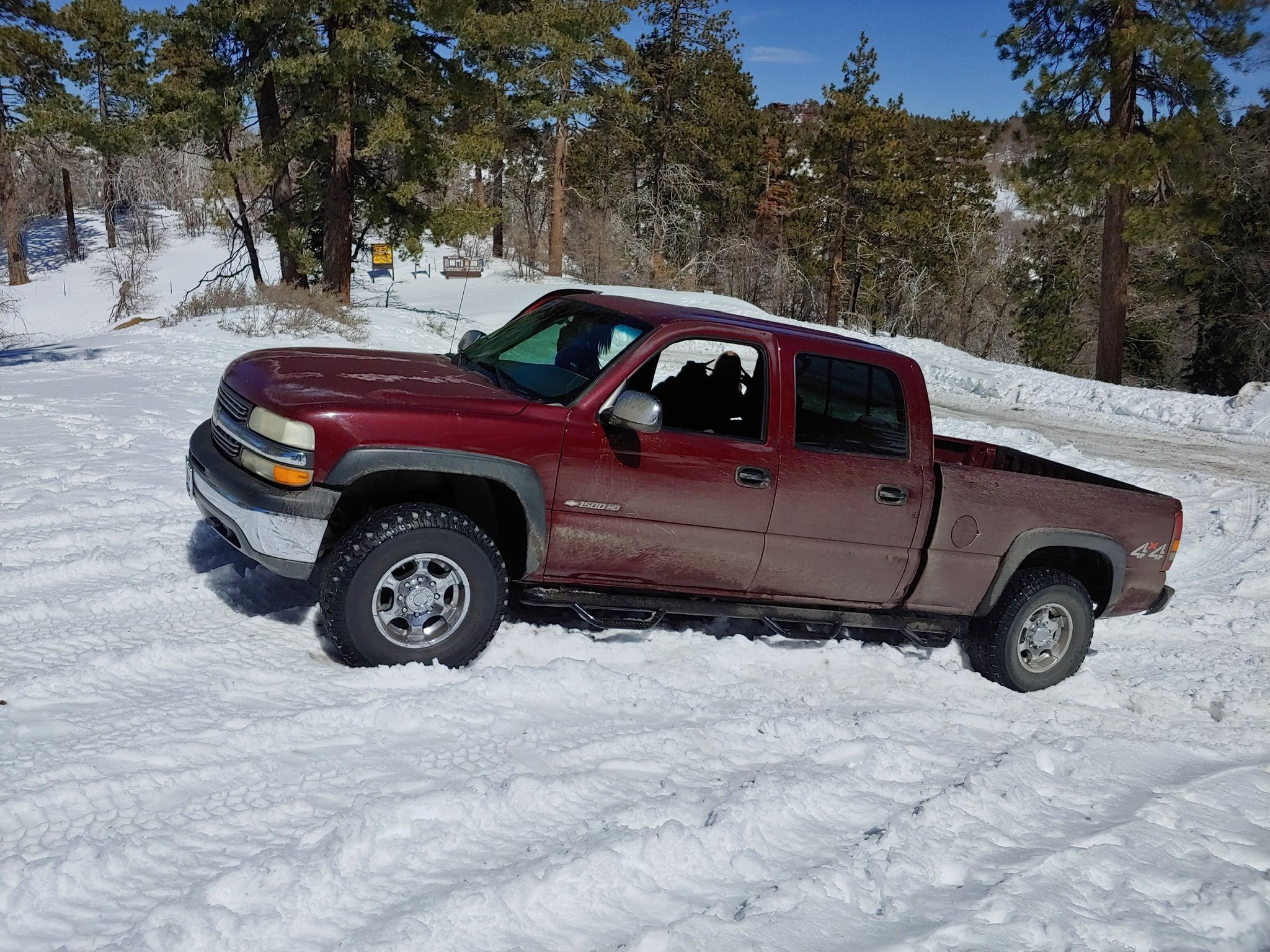 2002 Chevy Silverado 1500HD Crew Cab 4x4 6.0l 