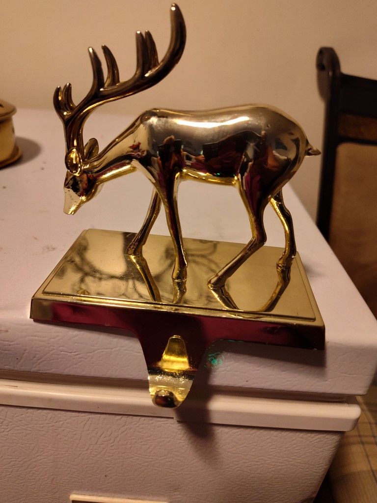 Solid Brass Deer