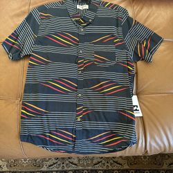 Boys Button Up Shirt (Large)