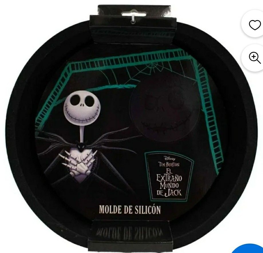 New disney silicone mold of Jack skeleton face of nightmare before xmas