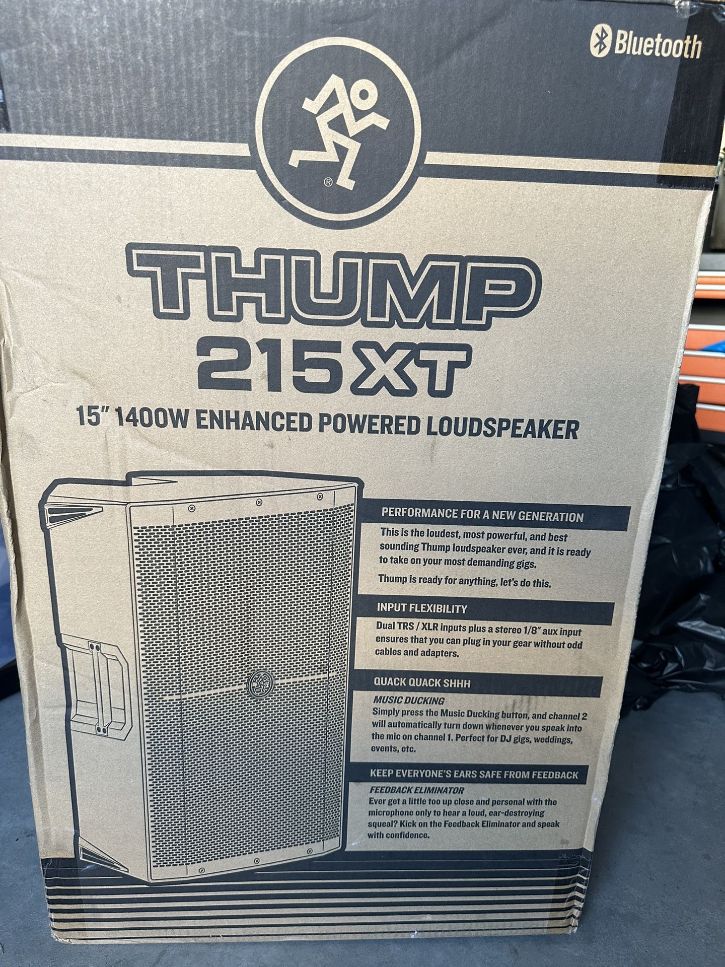 Mackie Thump 215xt Bluetooth 1400watt New In The Box