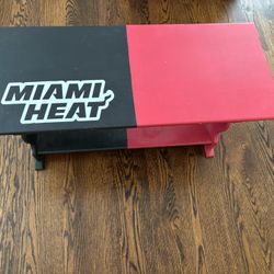 Miami Heat Bench & Little Tykes Football Toy Chest