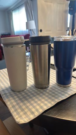 3 Coffee Tumblers