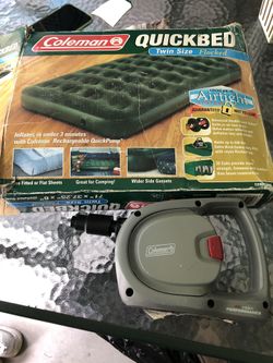New, Coleman Twin Air Mattress