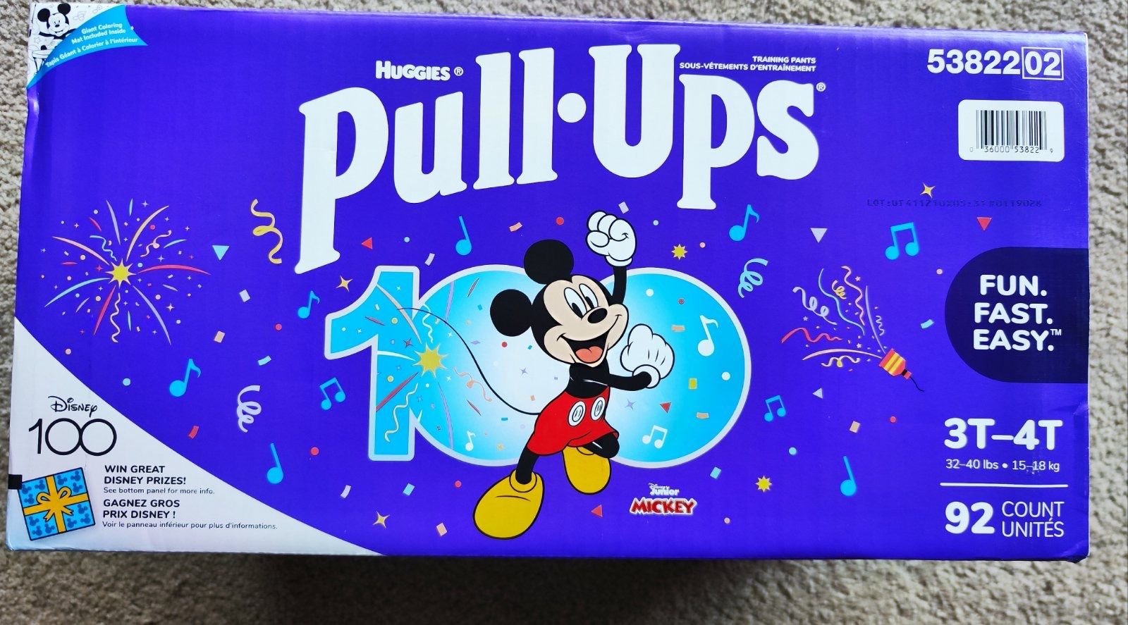 Pull-ups 3T-4T Boys, It’s Training Pants, Huggies Diapers