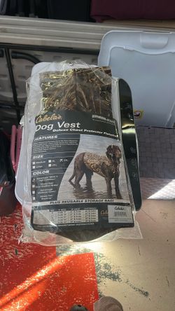 Cabelas Dog vest