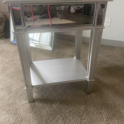 Pier 1 Mirrored Nightstands 