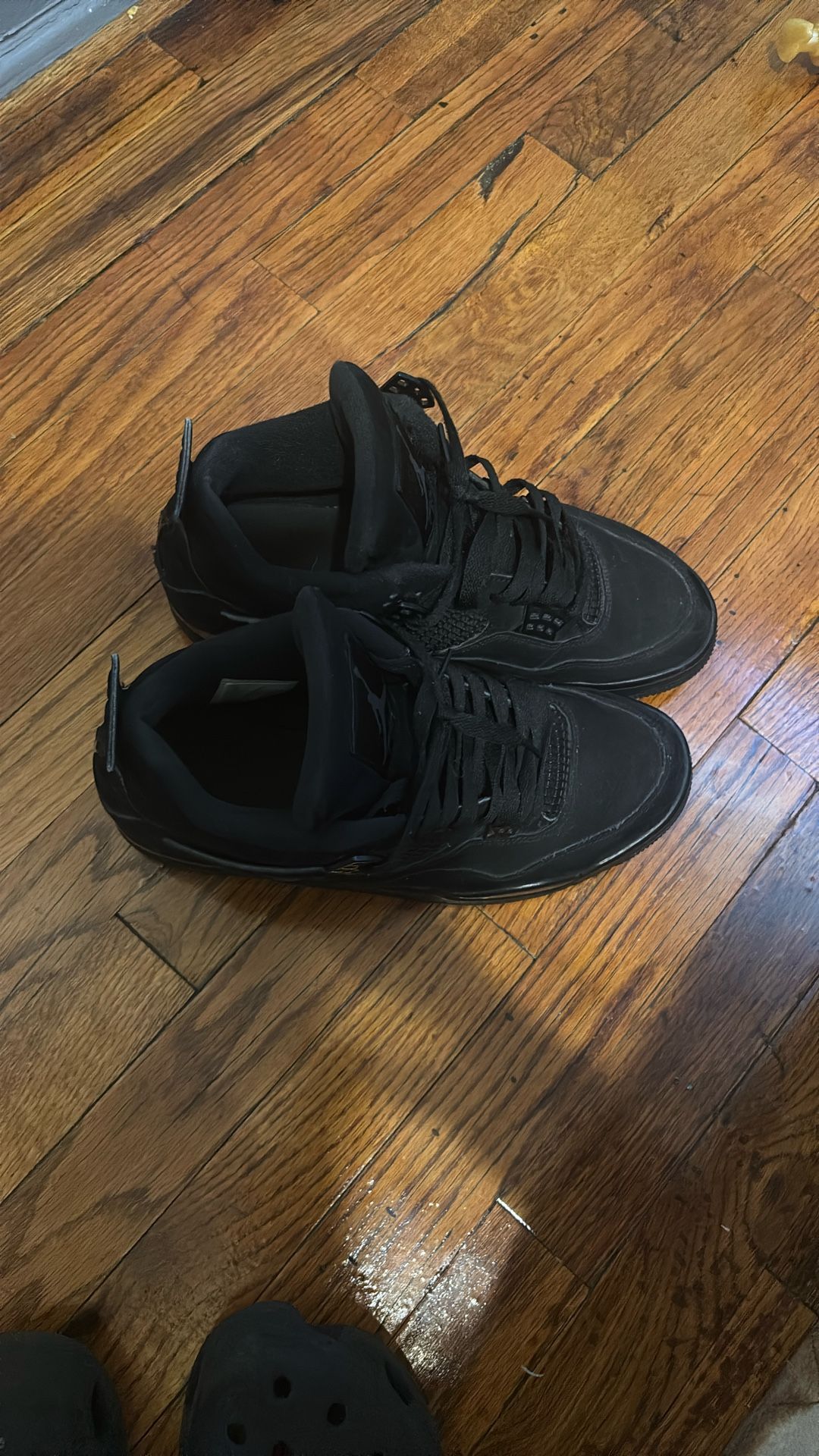 size 10 black cat used