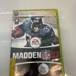 Madden 07 For X-box 360