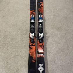 Salomon Q98 Skis 172 cm w/Look SPX2 Bindings, Salomon 10impact Boots 