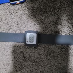 Men's Gray Slap Digital Watch With Multiple Settings 