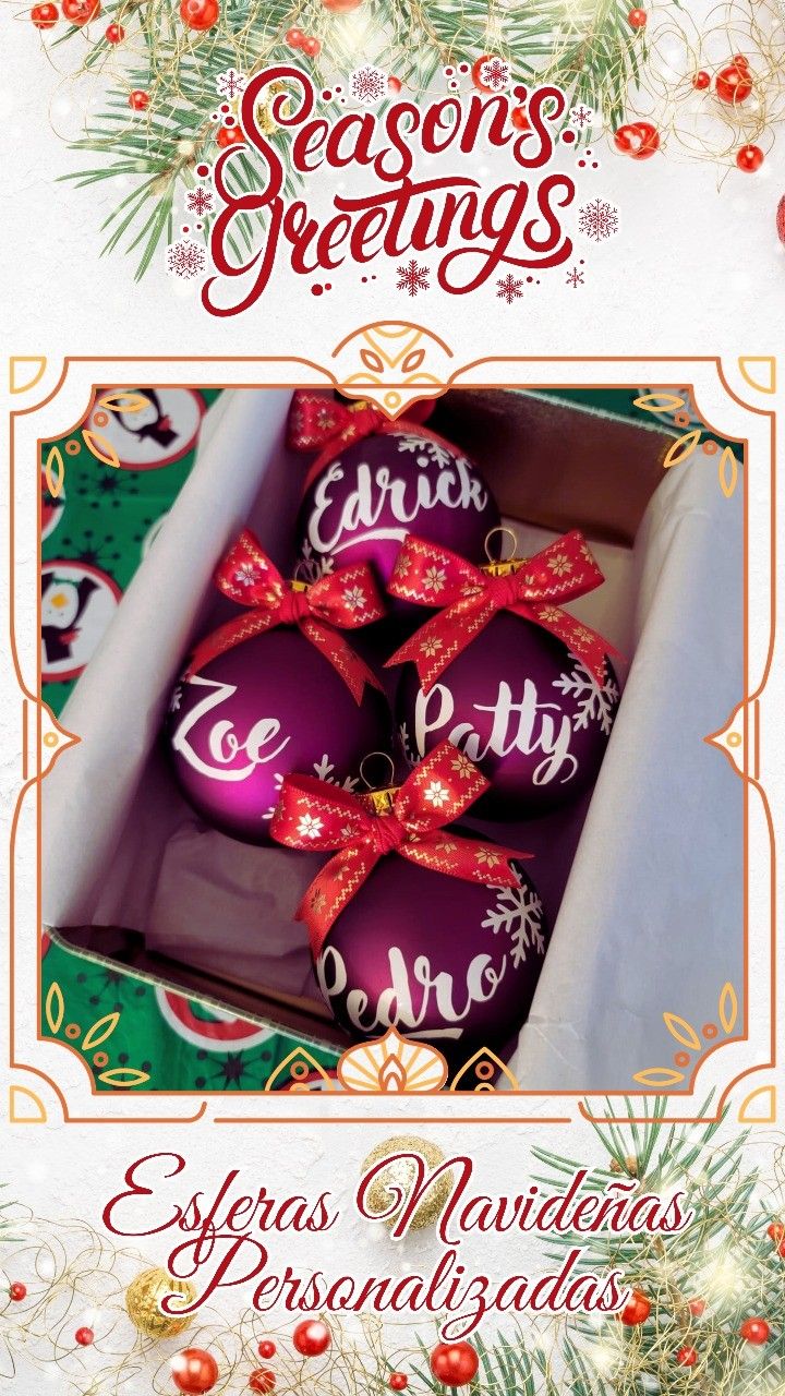 Personalized Christmas Decorations