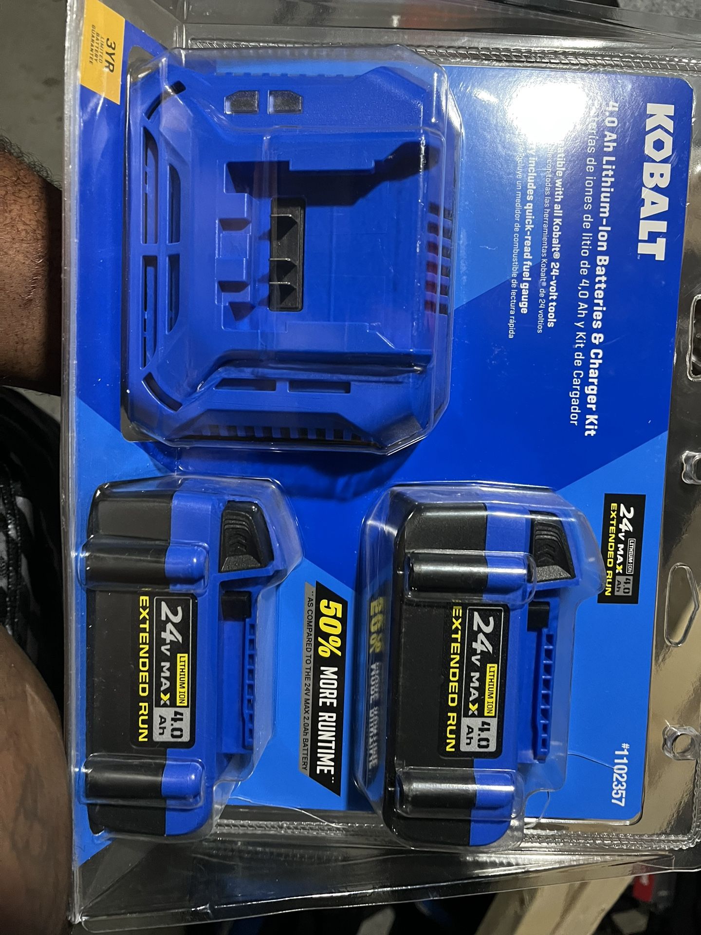 Kobalt 4amh Batteries And Charger
