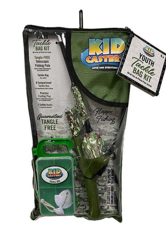 Kid Caster's Tangle Free Fishing Pole.