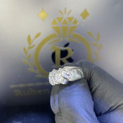 14kt White Gold Diamond Ring 