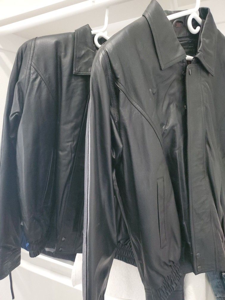 Brand New Leather Jackets Large Size