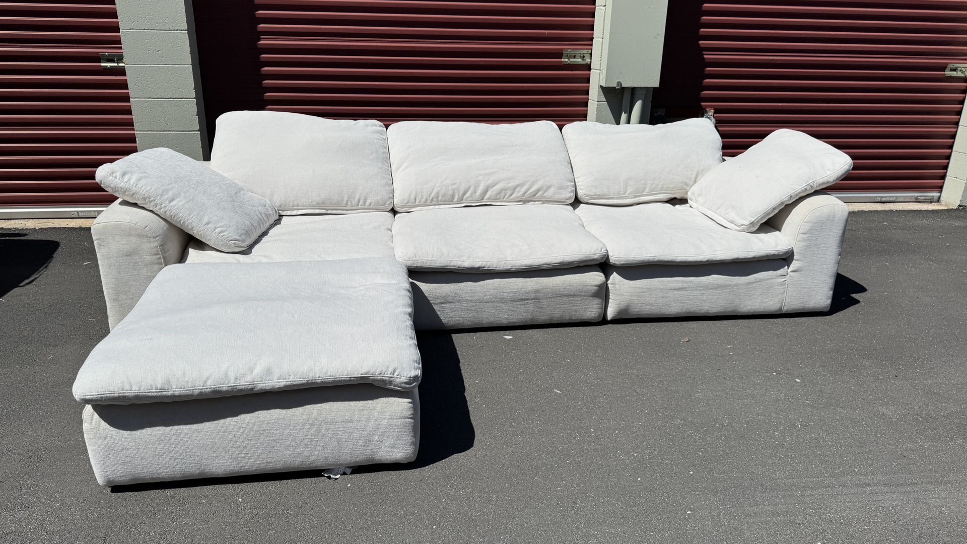 White Cloud Dupe Couch