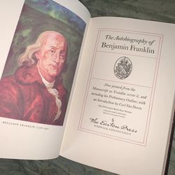 The Autobiography of Benjamin Franklin -Collector’s Edition - Easton Press 1976