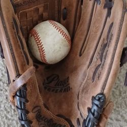 Rawlings Leather Baseball Glove Mitt 12" For Right Hand Thrower