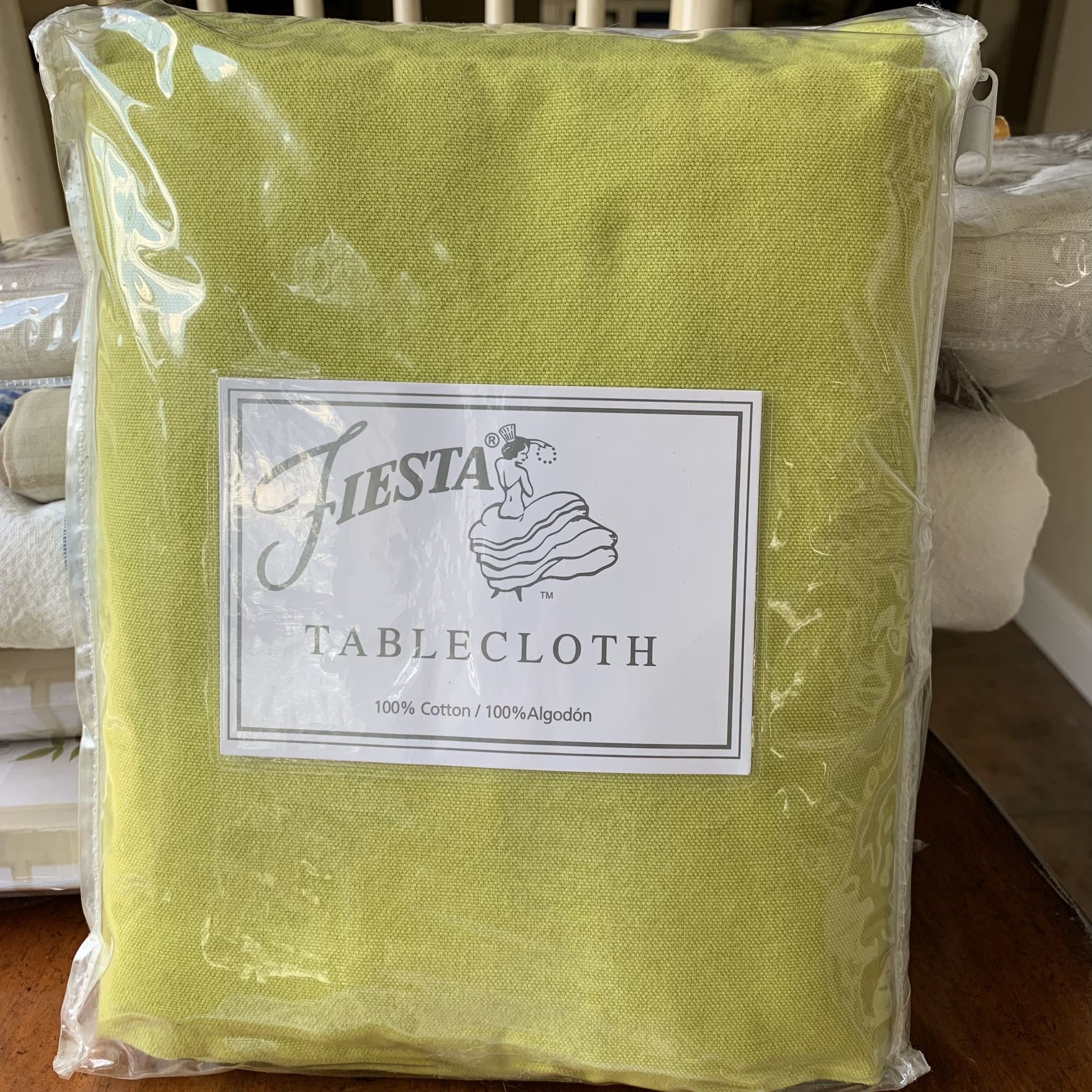 FIESTA brand, Chartreuse Tablecloth-60 X 84