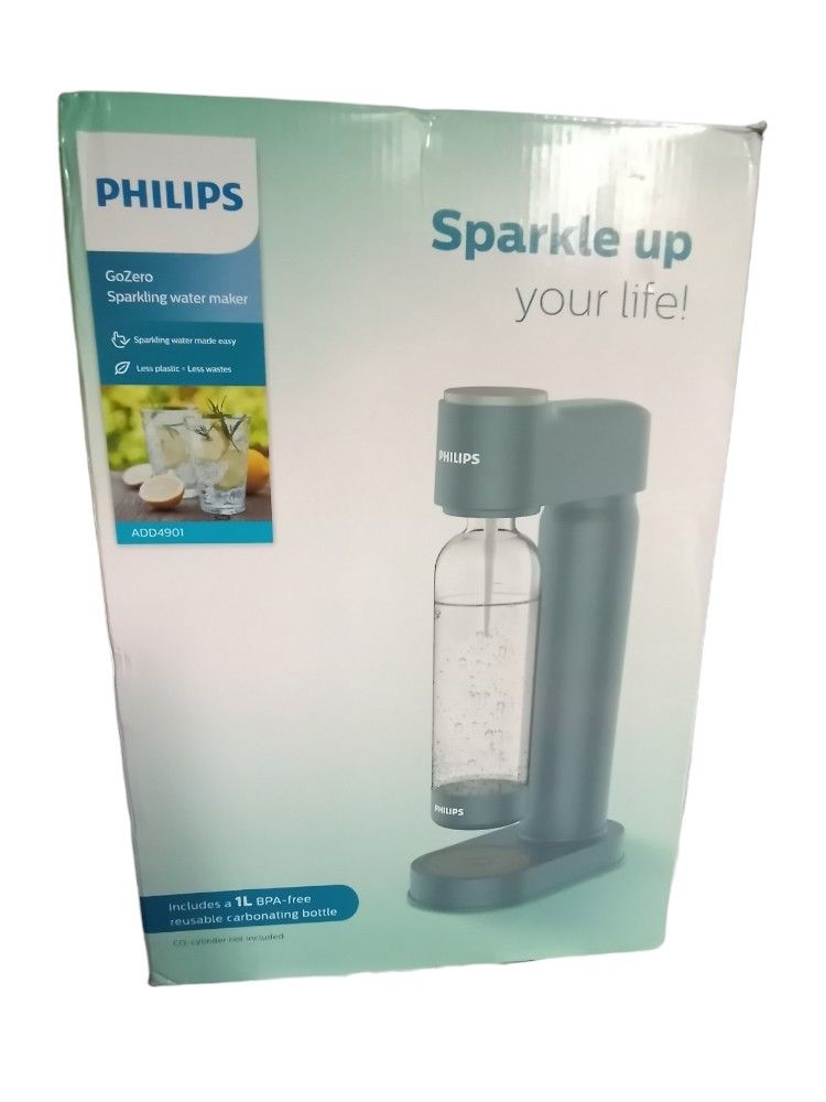 Philips GoZero Sparkling Water Maker Sparkle Up Your Life for Sale in