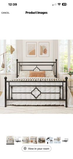 Queen bed frame