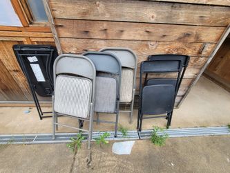 Folding chairs and table