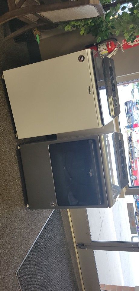 Washer And Dryer Kenmore Gray And White