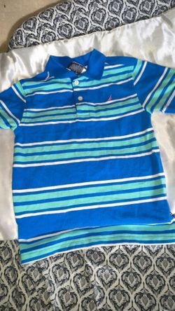 $8 EUC  KID'S NAUTICA SHIRT SIZE 5/6