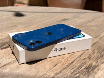 iPhone 12 128GB Blue Factory Unlocked – Clean IMEI, Excellent Condition, Original Box
