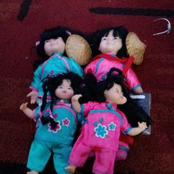 Vintage Hong Kong Passport Dolls