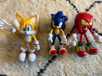Sonic Figured Bendy Toys Lot