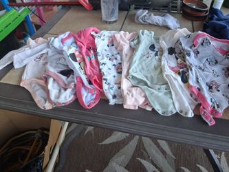 Minnie Mouse onesies