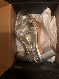 Silver heels