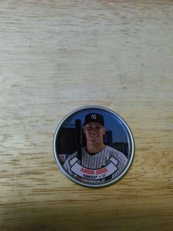 Aaron Judge 2017 Topps coin