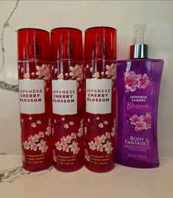 Japanese Cherry Blossom Body Spray Bundle