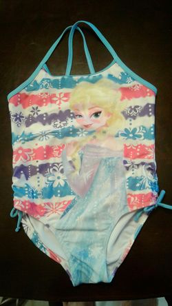 Frozen Girl bathing suit size 7/8