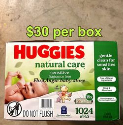 Huggies natural cares - sensitive