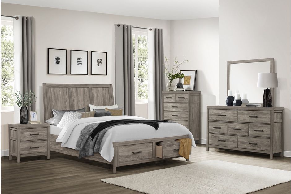 Bedroom Set with storage