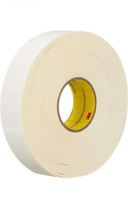 3M 17609-case Repulpable Heavy Duty Double Coated Tape R3287, 48 mm x 55 m, White (Pack of 24)
