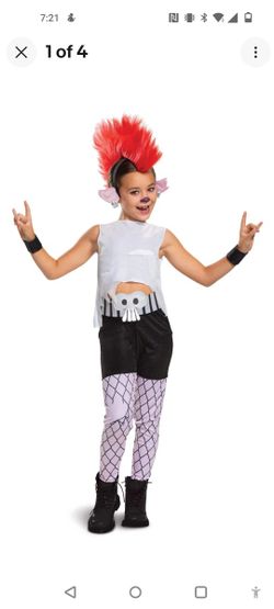 Trolls World Deluxe Barb Toddler Costume Medium 7-8