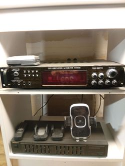 Pyle pre-amplifier w/am/fm tuner