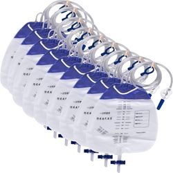 New 10 Pcs Bags with 48" Tube Drainage, Anti-Reflux Chamber - 1500mL Retail $25.99