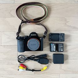 SONY alpha 7 camera