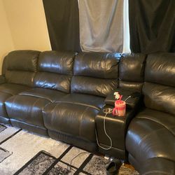 Leather Recliner Couches 