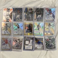 Autographed/Numbered Baseball Cards For Sale! 