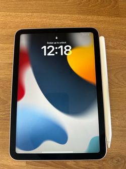 iPad mini 6th Gen with Apple Pencil 64gb